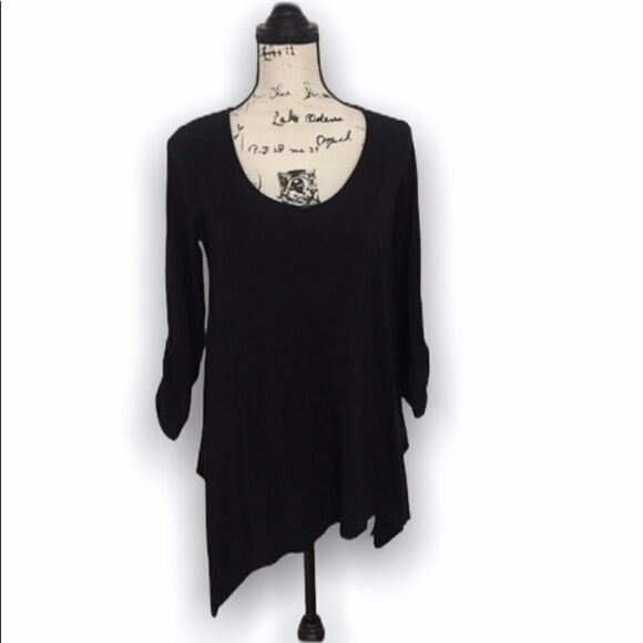 Kenneth Cole New York SZ S black top - Picture 1 of 3